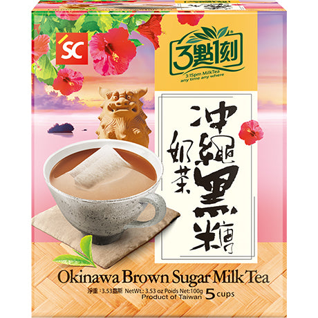3:15 PM Milchtee Brauner Zucker Okinawa 20g x 5