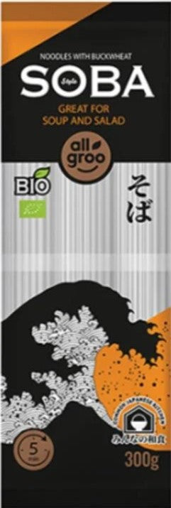 ALLGROO Bio Buchweizennudeln, Soba 300g