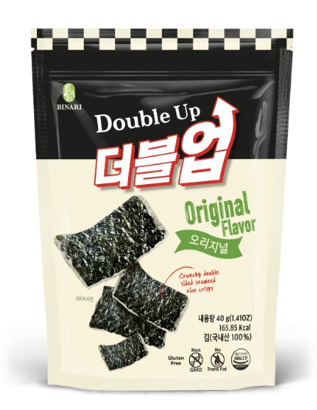 HUMANWELL Double-Up Gim Snack, Original 40g