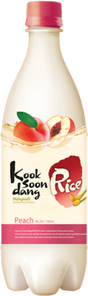 KOOKSOONDANG Koreanischer Reiswein Makgeolli, Pfirsich 3% mit Pfand 750ml