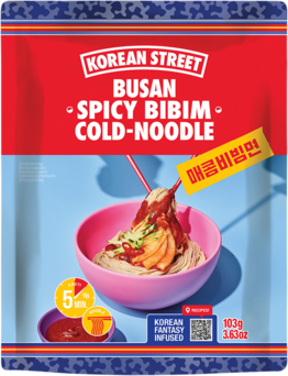 KOREAN STREET Busan Scharf Bibim Kaltenudeln 162.5g