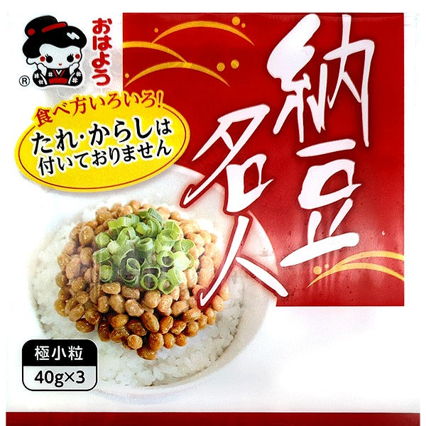 YAMADA FOOD Natto Meijin Mini 120g (40g x 3)