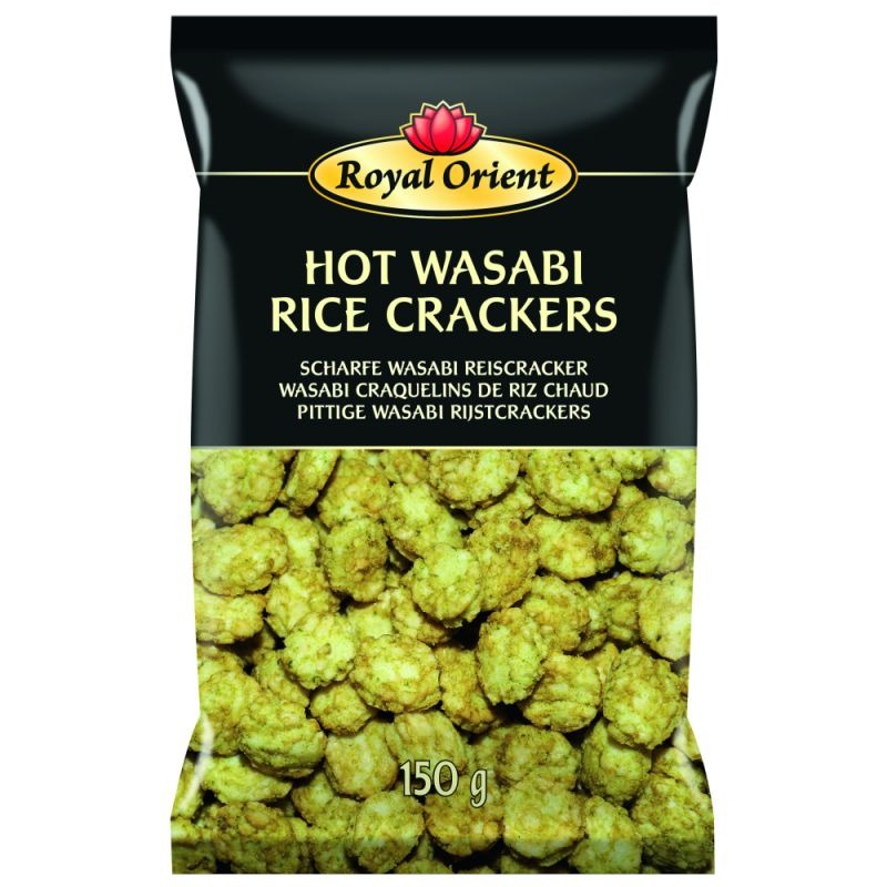 ROYAL ORIENT Reiskräcker Wasabi Scharf 150g