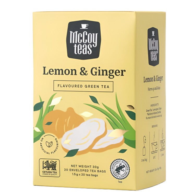 MacoyTea Zitronen & Ingwer Tee 1.5g x 20Blt.