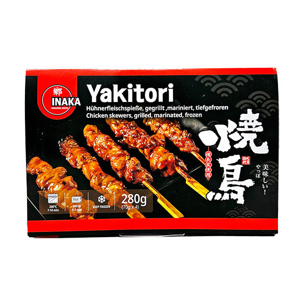 INAKA Hühnerspieß Yakitori, gegrillt 280g (70g x 4)