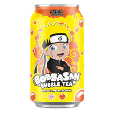 BOBBASAN Bubble Tea, Lychee & Passionfruit, Naruto mit Pfand 320ml