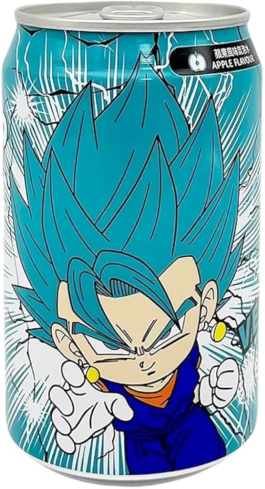 OCEAN BOMB Erfrischungsgetränk, Dragon Ball, Apfel Vegito mit Pfand 330ml