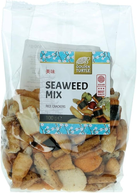 GOlDEN TURTLE Reiscracker-Mix mit Seetang Btl 100g