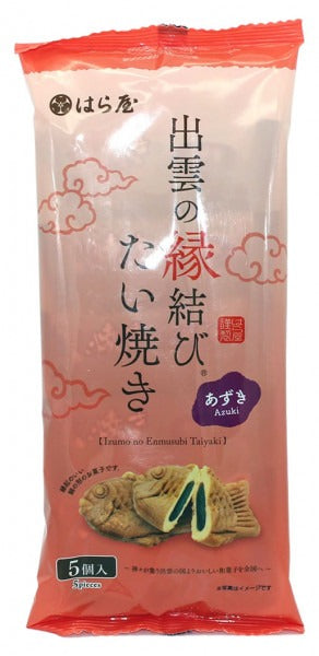 HARAYA Taiyaki Azuki Flavor 175g (35g x 5)