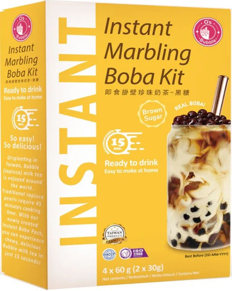 O's bubble Instant Boba Brauner Zucker 240g