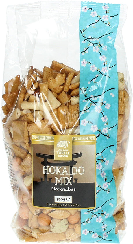 GOlDEN TURTLE Hokaido Reiscracker-Mix 350g