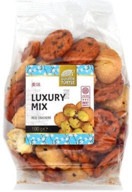 GOlDEN TURTLE Luxury Reiscracker-Mix Btl 100g