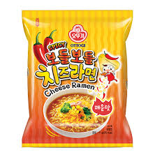 OTTOGI Bodle Bodle Cheese Ramen, Spicy 110g