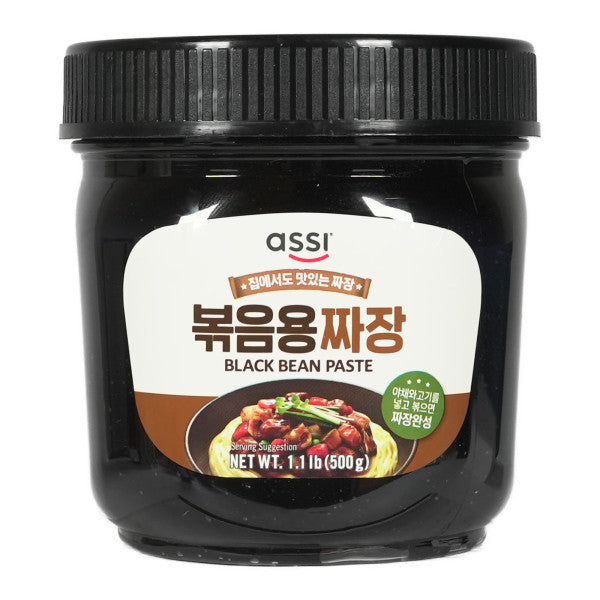 ASSI Schwarze Sojabohnpaste Chunjang für Jjajang 500g