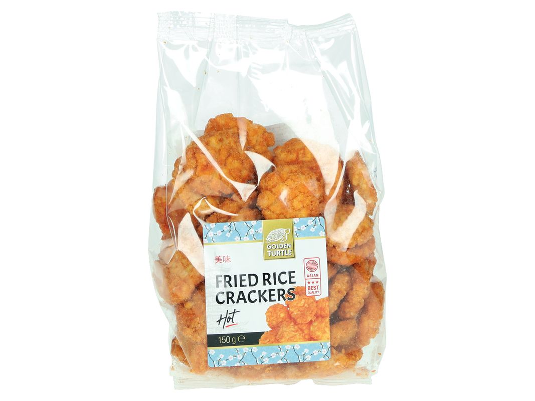 GOlDEN TURTLE Frittierte Reiscracker Btl 150g
