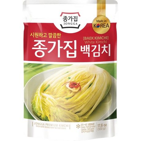 JONGGA Weißes Kimchi, Beak 500g