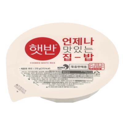 CJ 햇반 백미 210g