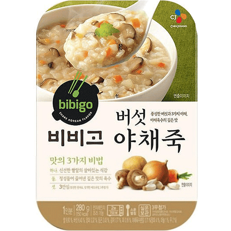 BIBIGO Instantreisbrei Pilz & Gemüse 280g