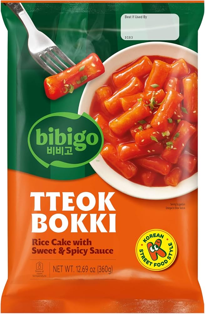 BIBIGO 떡볶이 매콤달콤한 맛 360g