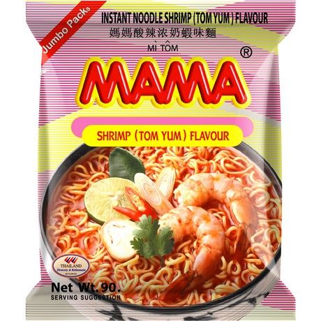 MAMA 라면 , 새우 똠양 90G