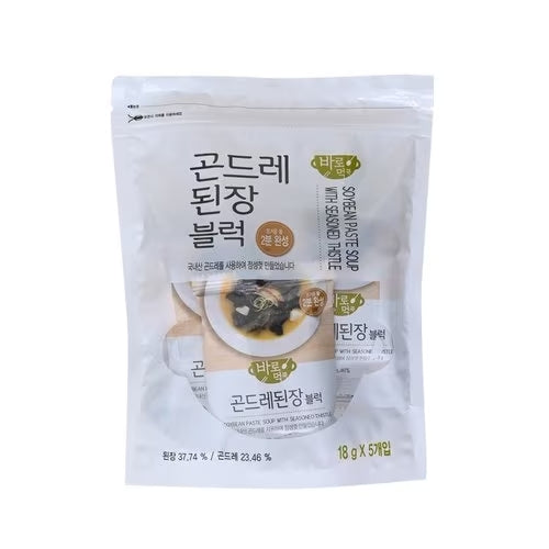 DONGRIM FOOD Korean Soybean Paste Soup with Seasoned Thistle 18g