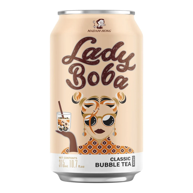 MADAM HONG Lady Boba Bubble Tea Classic 330ml