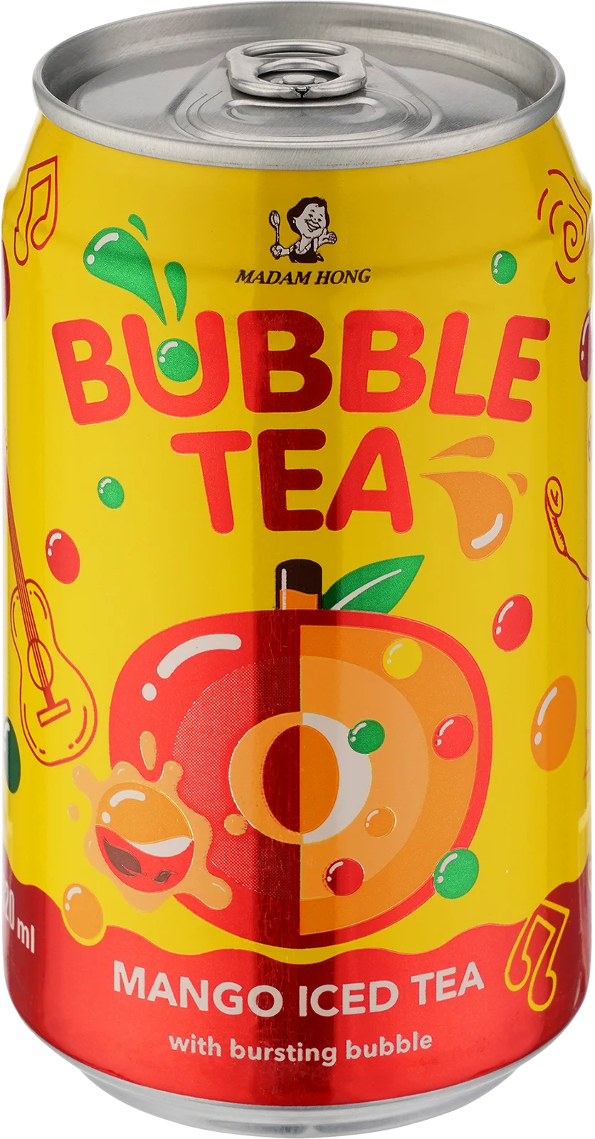 MADAM HONG Bubble Tea Mango Eistee 330ml