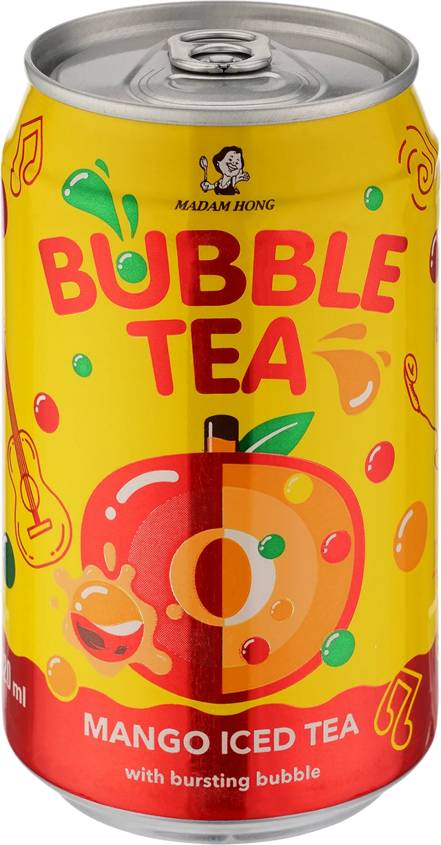 MADAM HONG Bubble Tea Mango Eistee 330ml