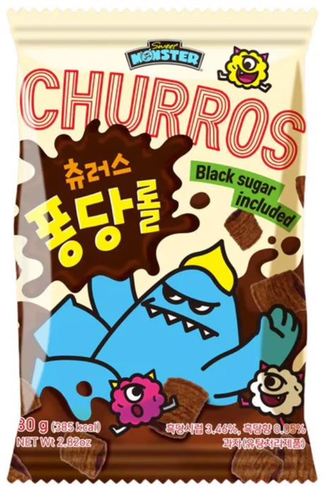 SWEET MONSTER Churros With Black Sugar 80g
