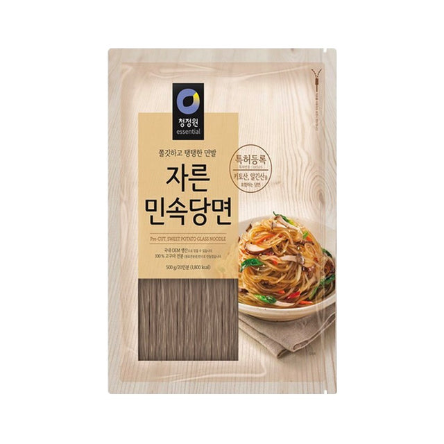 Chung Jung One Minsok Glasnudeln, geschnitten 500g