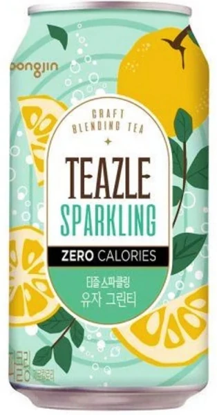 TEAZLE Sparkling Drink Zitrone 340ml