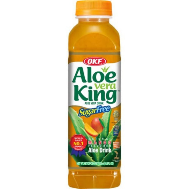 OKF Aloe Vera Getränk Mango ohne Zucker mit Pfand 500ml