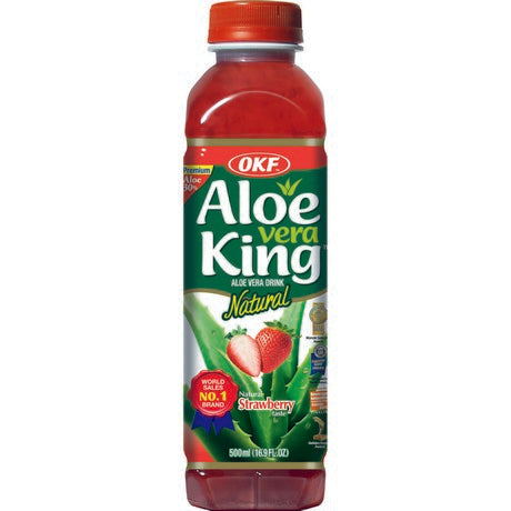 OKF Aloe Vera Getränk Erdbeer mit Pfand 500ml