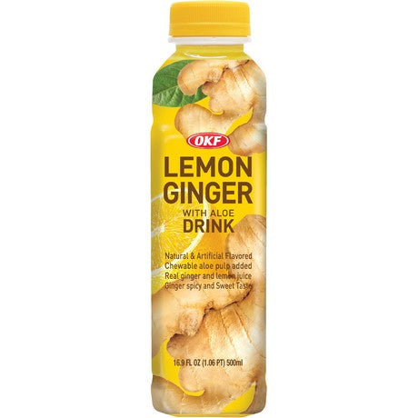 OKF Aloe Vera Getränk Zitronen-Ingwer mit Pfand 500ml