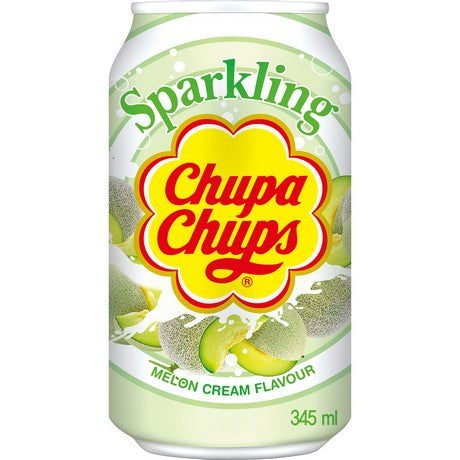 ChupaChups Soda Spritzige Melone & Sahne mit Pfand 345ml