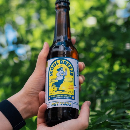 TOMO& Seoul Breeze Alkohlfreies Bier mit Yuzu mit Pfand 330ml