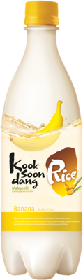 KOOKSOONDANG Koreanischer Reiswein Makgeolli, Banana 4% mit Pfand 750ml