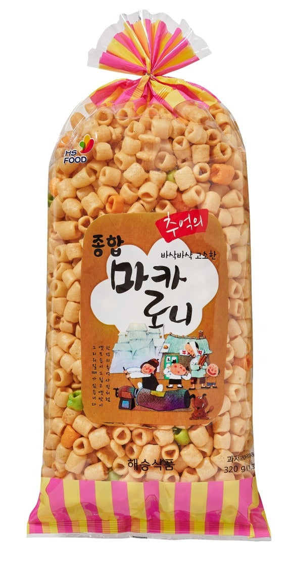 HAESEUNG Makaloni, Weizensnack 320g