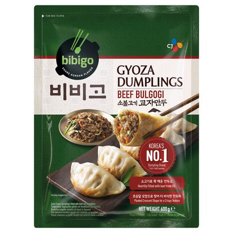 BIBIGO Rindfleisch Bulgogi & Gemüse Gyoza Mandu 600g