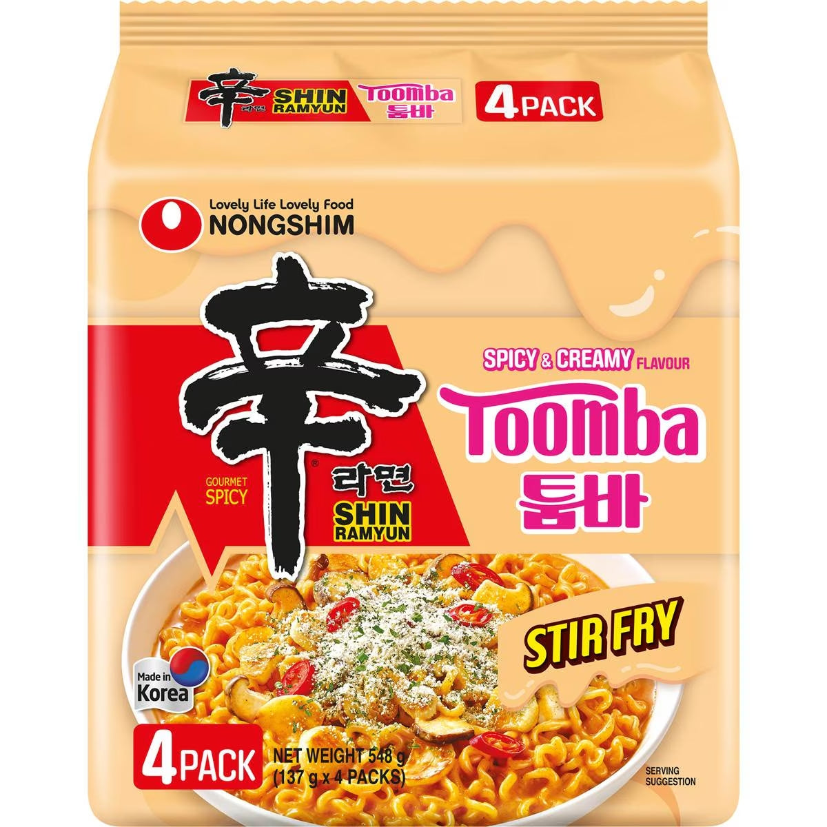 NONGSHIM 툼바 신라면 137g