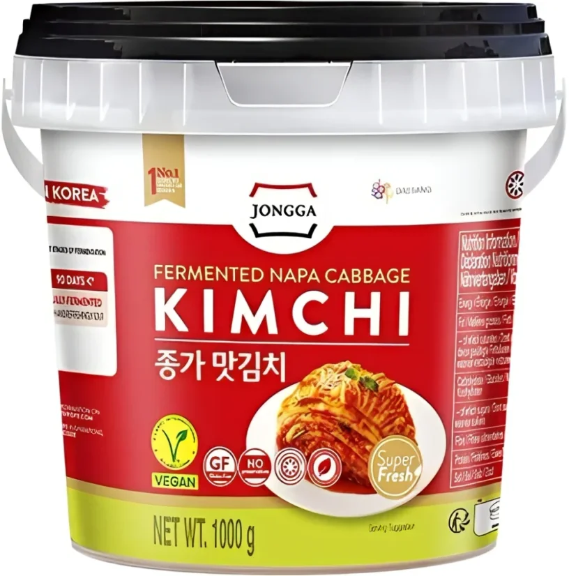 JONGGA Vegan Mat Kimchi Classic (EU) in PET-Dose 1kg