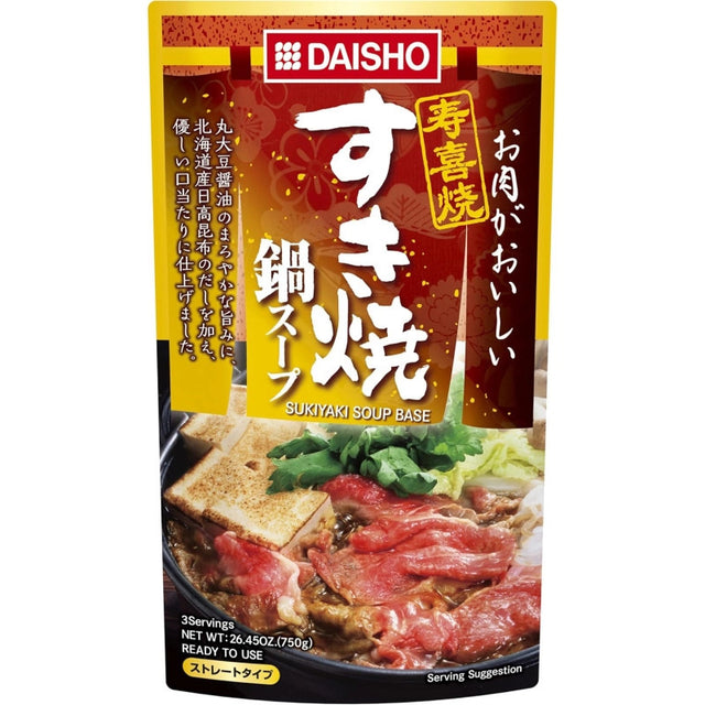 DAISHO SUKIYAKI Suppe-Base 750g