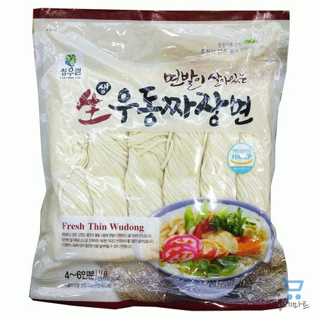 CHUNGWOORIM Udon & Jjiajangnudeln, frisch 1kg