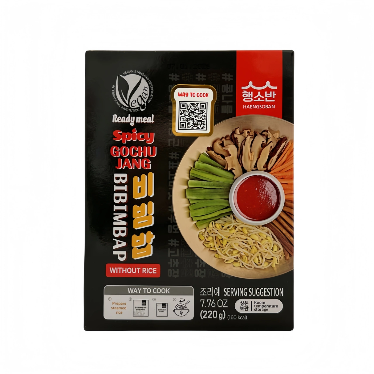HAENGSOBAN Kochbox Bibimbap Scharf 220g