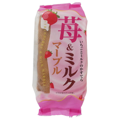 SWEET FACTORY Castella Kuchen, Weiße Erdbeere 90g