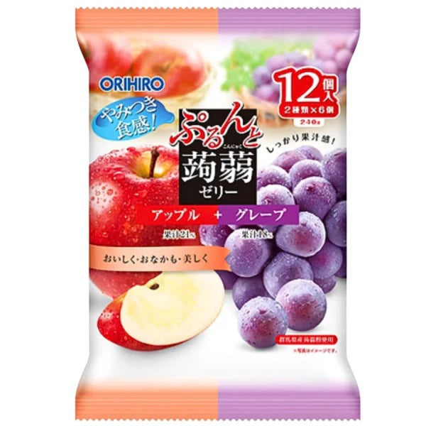 ORIHIRO Apfel & Trauben Konjak Jelly 240g