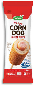 DASOMI Koreanische Corn Dog Knusprig 80g x 3