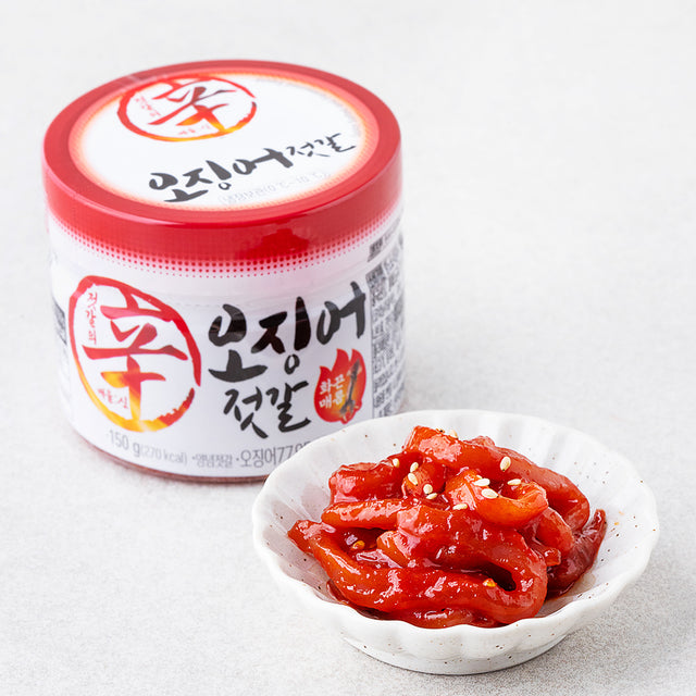 HANSUNG Scharfe fermentierte Tintenfischstreifen 1kg