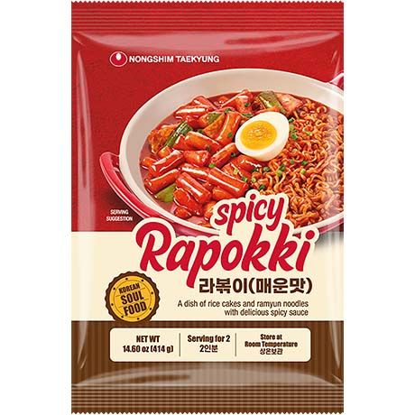 NONGSHIM Topokki mit Ramyun Spicy Rapokki 414g