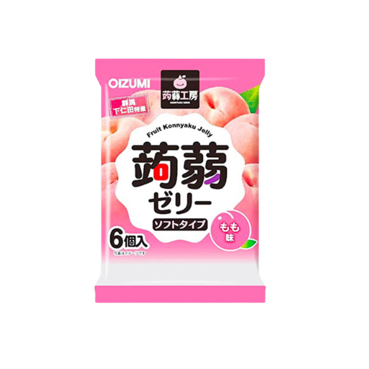 OIZUMI Konjak-Gelee, Peach 108g